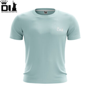 camiseta dry fit azul claro
