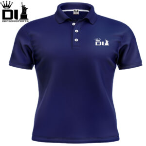Camisa Dry Fit Polo Azul Marinho