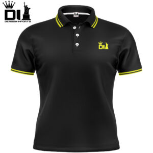 Camisa Pólo Preta Dry Fit Masculina