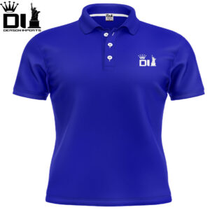 Camisa Polo Dry Fit Masculina Azul Royal