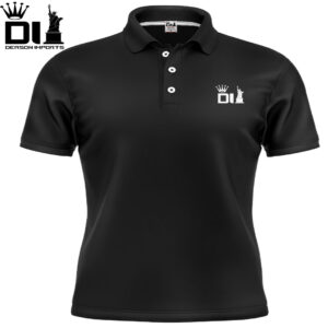 Camisa Polo Preta Dry Fit