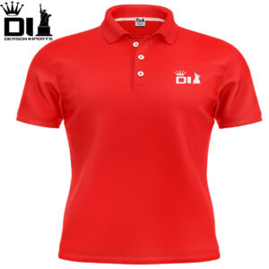 Camisa Polo Vermelha Dry Fit
