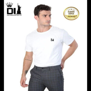 Camiseta premium algodão egípcio