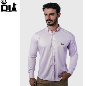 Camisa manga longa slim fit oxford modal button down